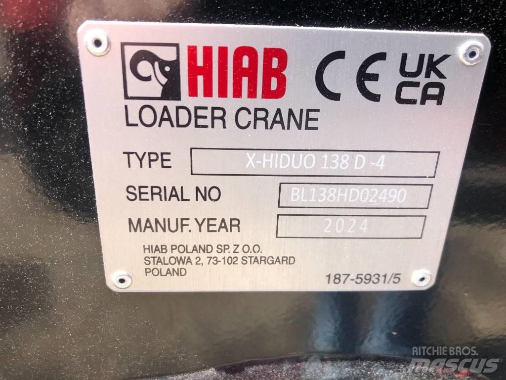 HIAB X-HiDuo 138 D-4 Lastbilmonterede kraner