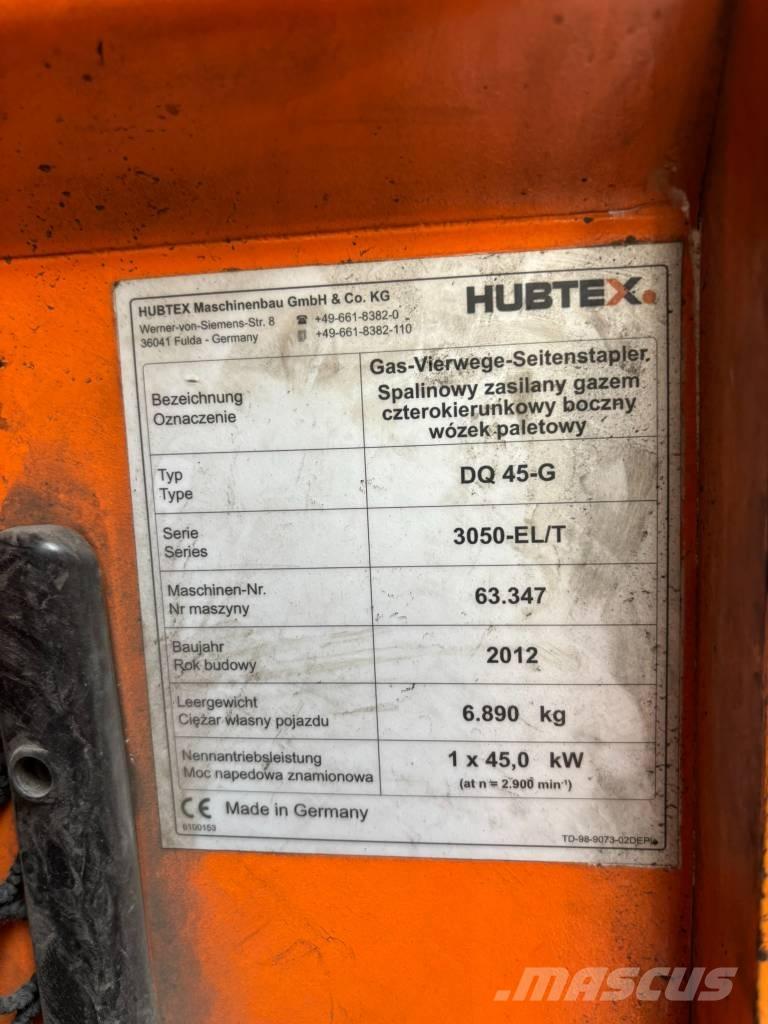 Hubtex DQ45-G Gaffeltrucks - andre
