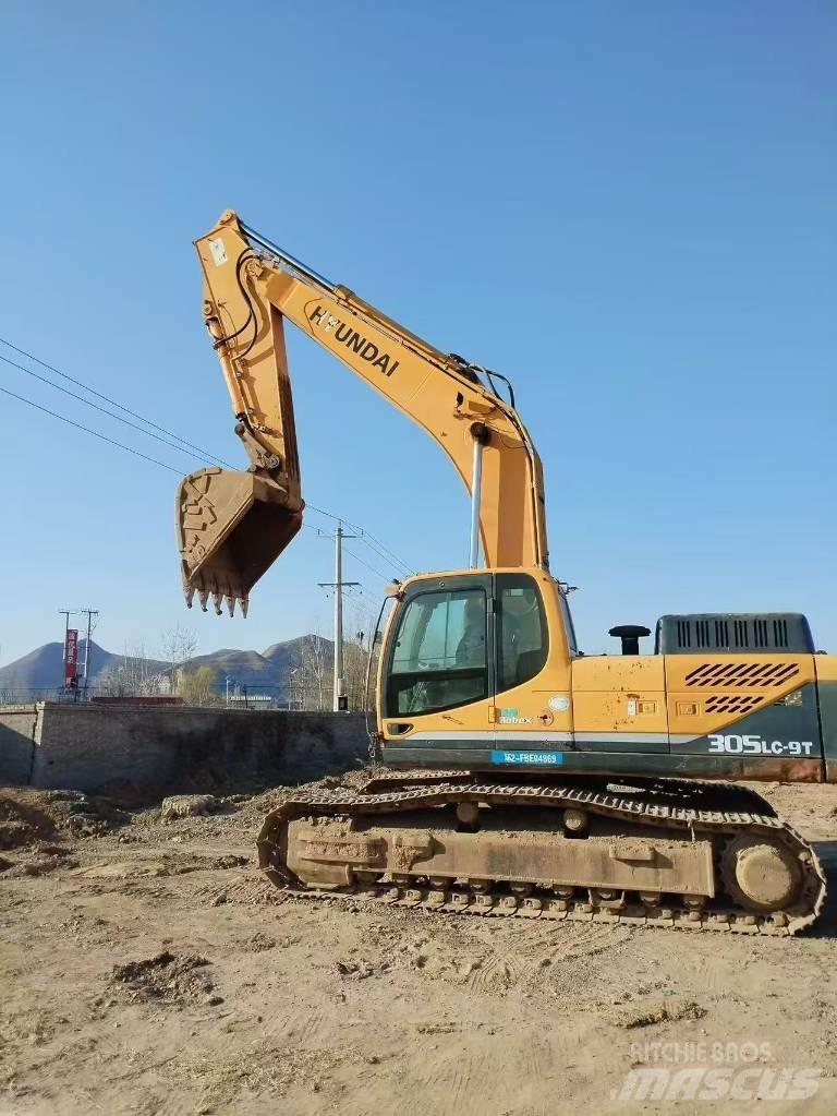 Hyundai R305lc-9t Gravemaskiner på larvebånd