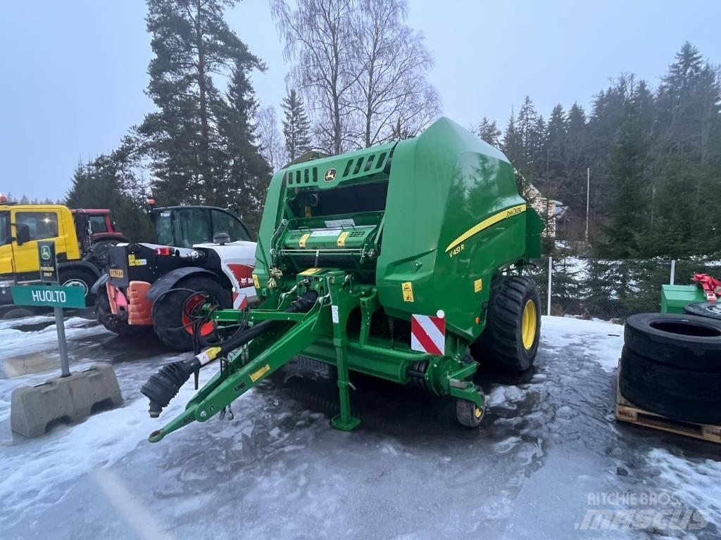 John Deere V451R Rundballe-pressere