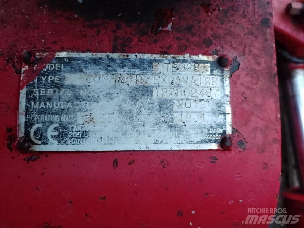 Takeuchi TB228 Minigravemaskiner