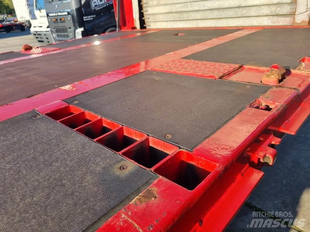 Wiese 3as Semi-trailer med lad/flatbed