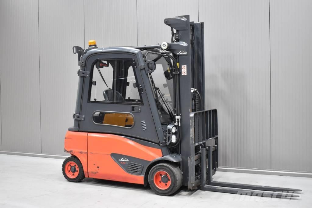 Linde E 20 PL - 02 El gaffeltrucks