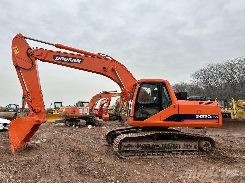 Doosan DH220-7 Gravemaskiner på larvebånd