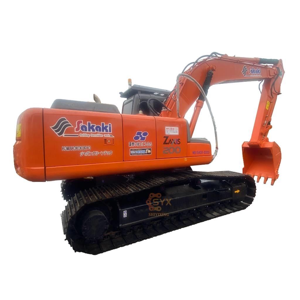 Hitachi ZX 200 Gravemaskiner på larvebånd