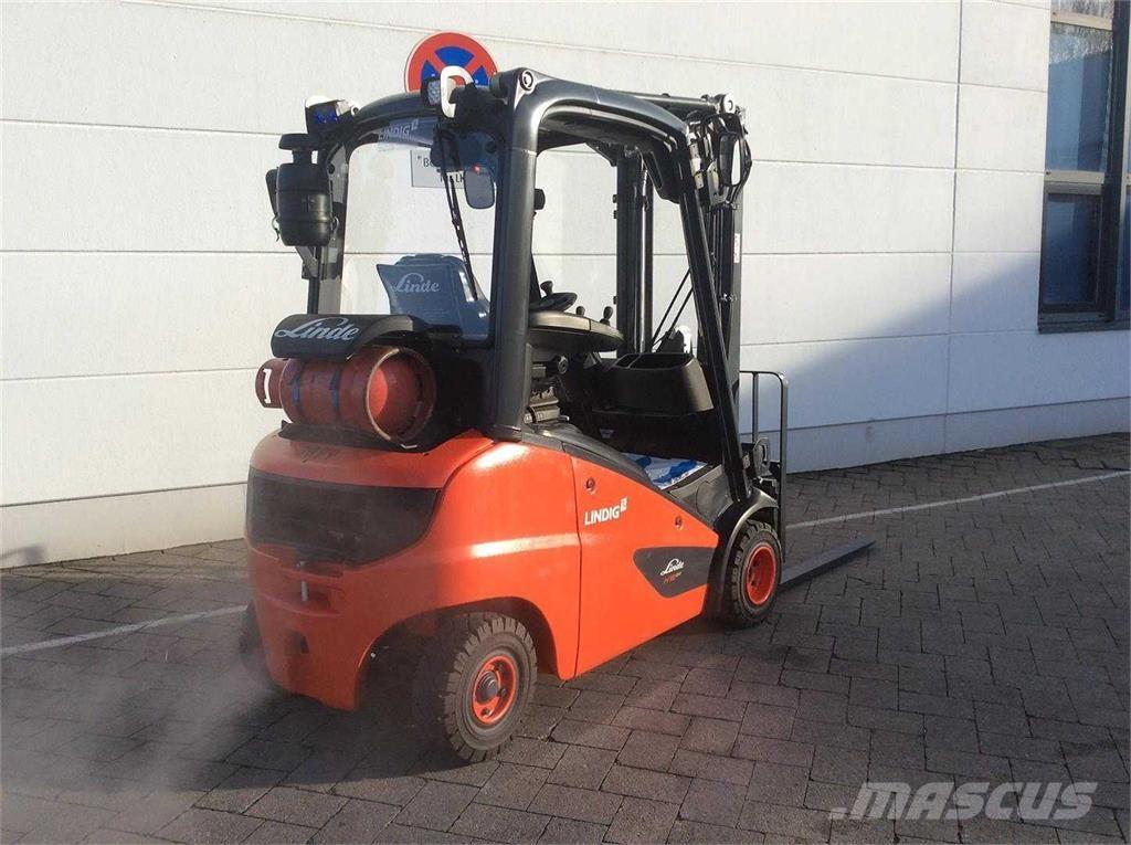 Linde H18T LPG gaffeltrucks