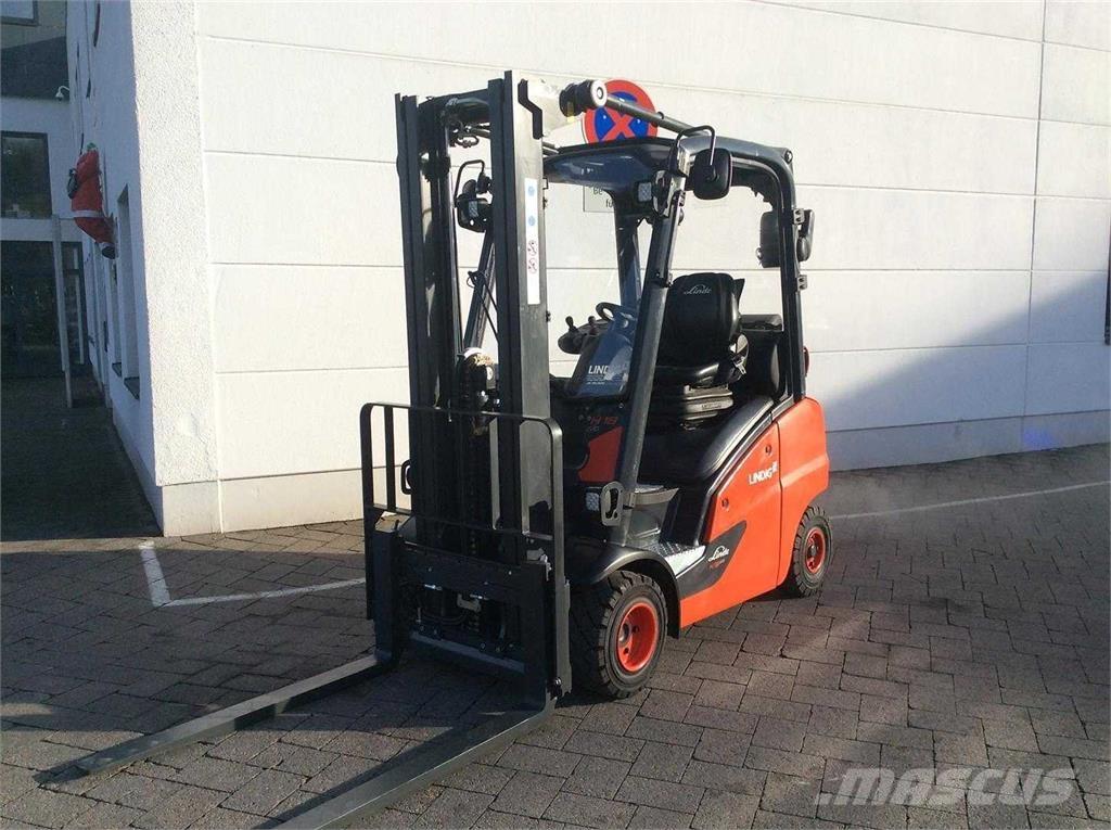 Linde H18T LPG gaffeltrucks