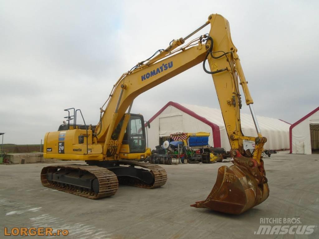 Komatsu PC210LC-10 Gravemaskiner på larvebånd
