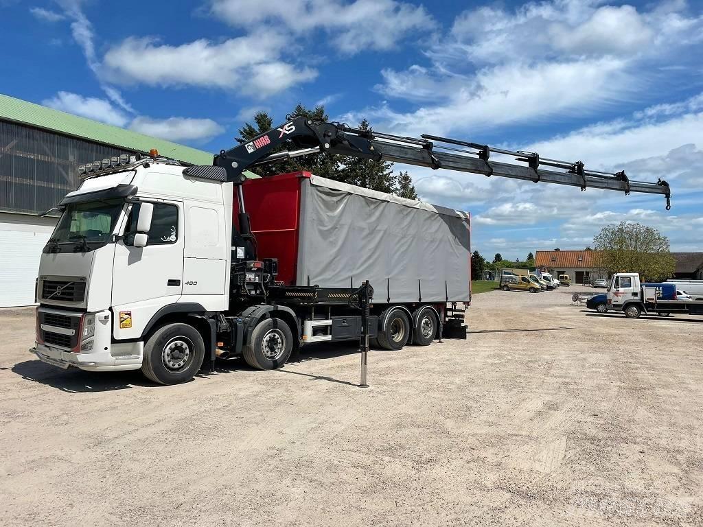 Volvo FH 460 Semi-trailer til Flis
