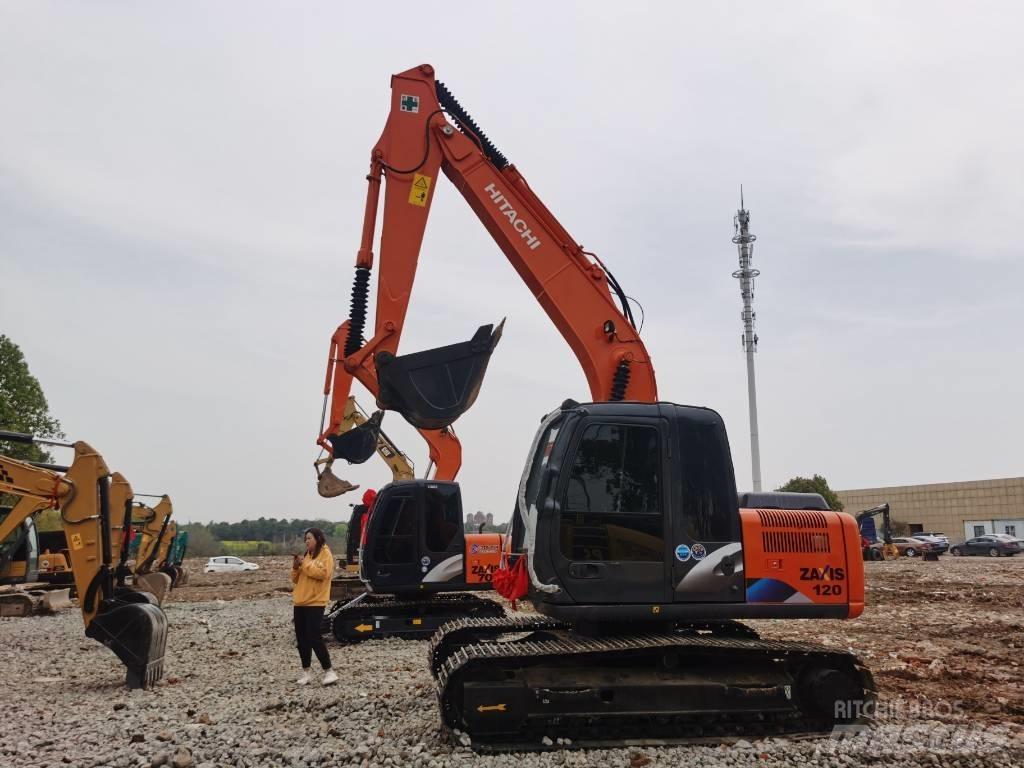 Hitachi ZX 120 Gravemaskiner på larvebånd