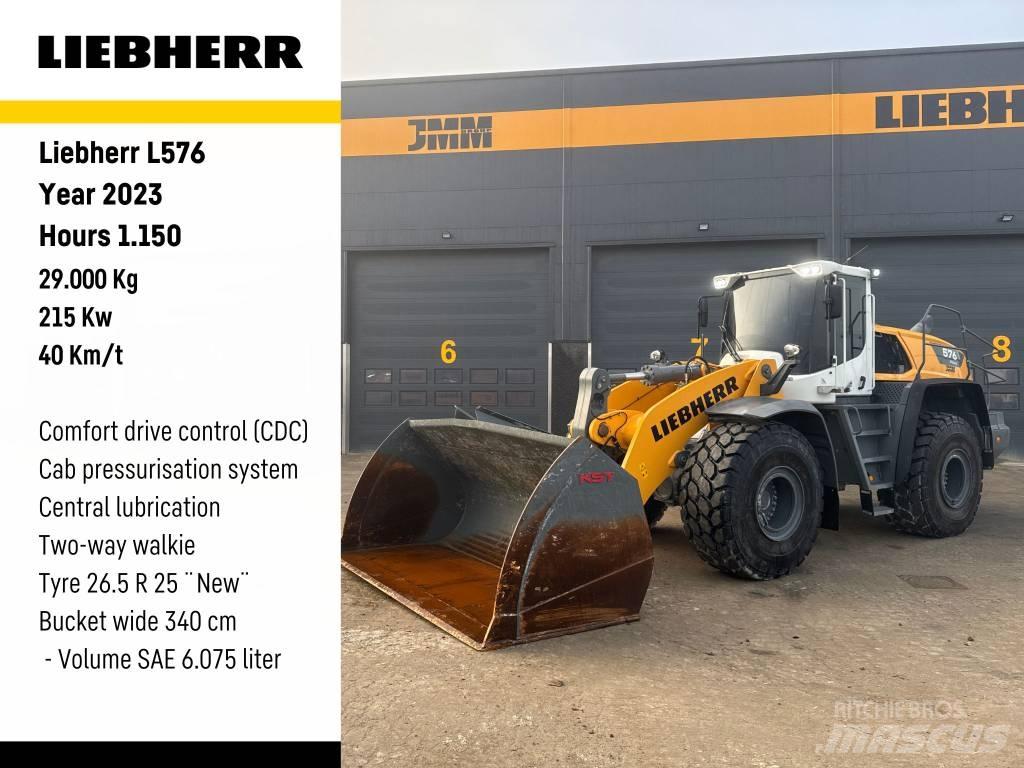 Liebherr L 576 Læssemaskiner på hjul