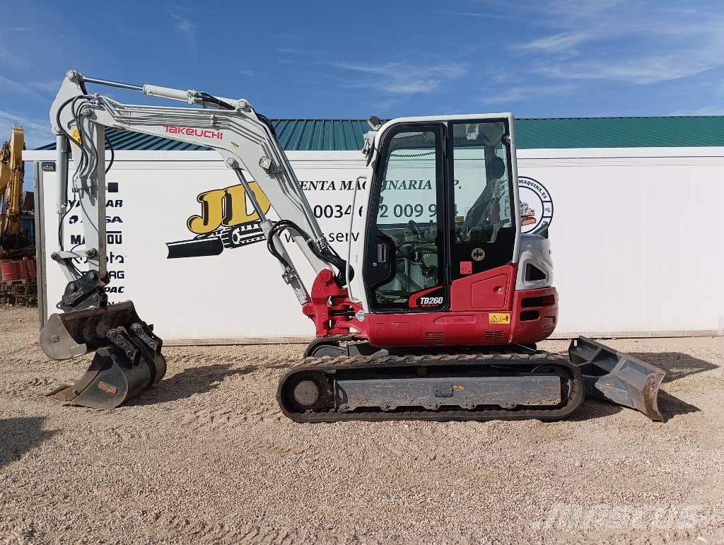 Takeuchi TB 260 Minigravemaskiner