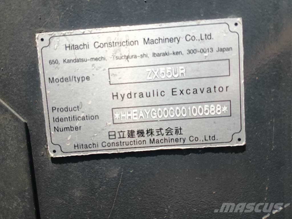 Hitachi 55 Minigravemaskiner