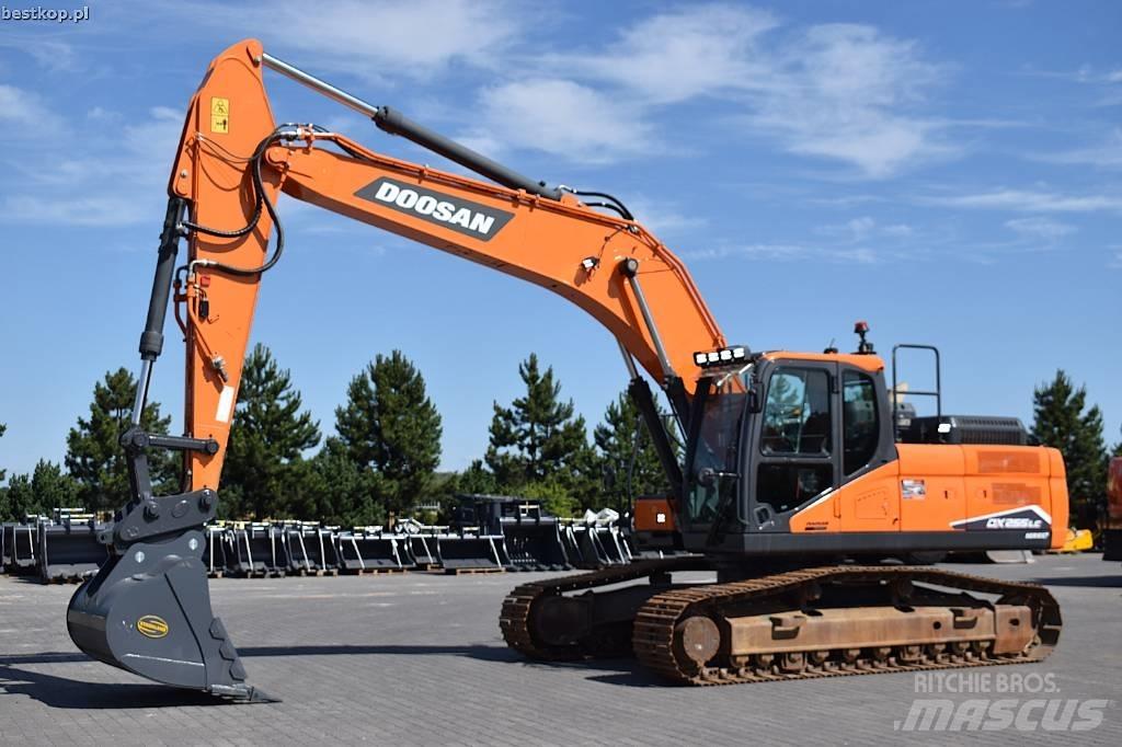 Doosan DX 255 LC-7 Gravemaskiner på larvebånd