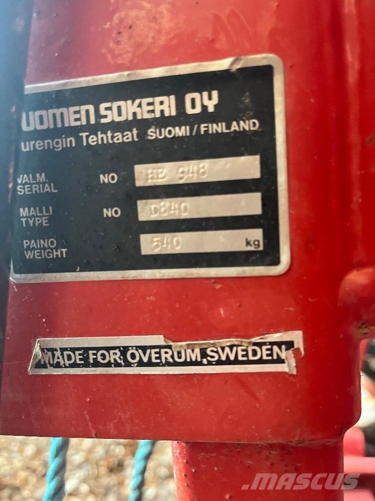 Överum D840 Såmaskine