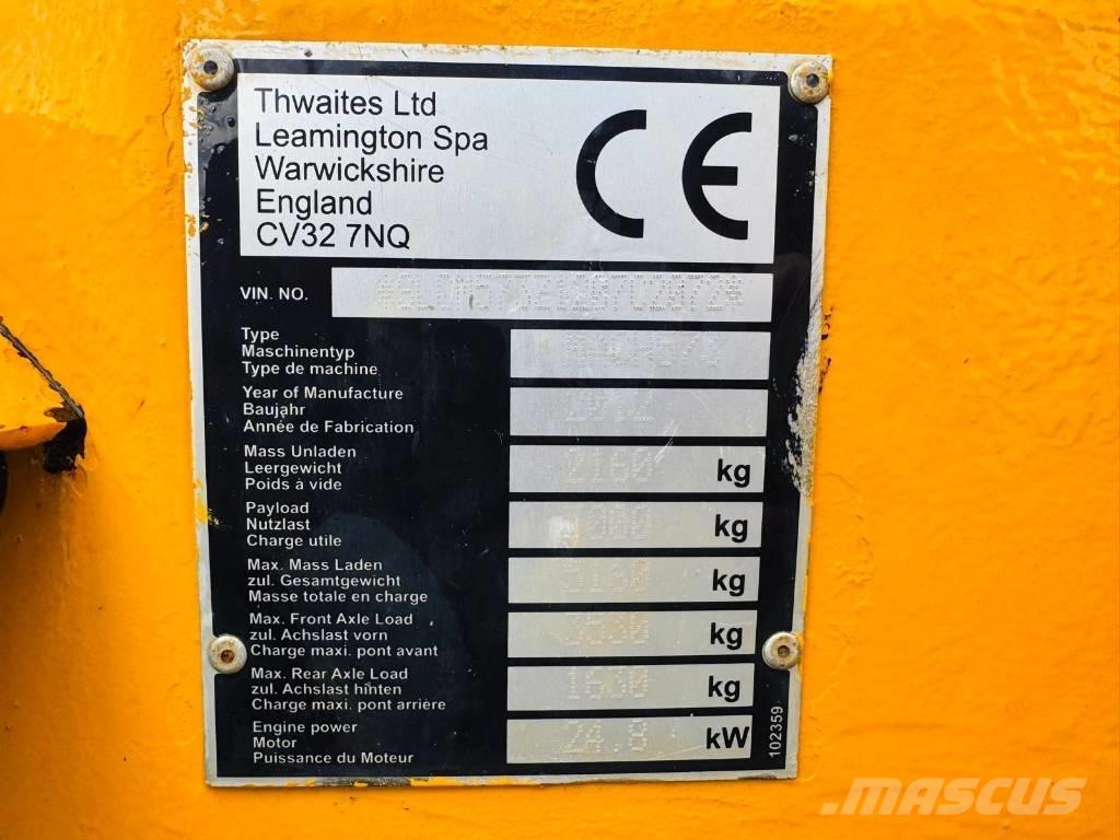 Thwaites MACH 573 Dumpere