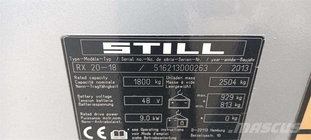 Still RX20-18 El gaffeltrucks