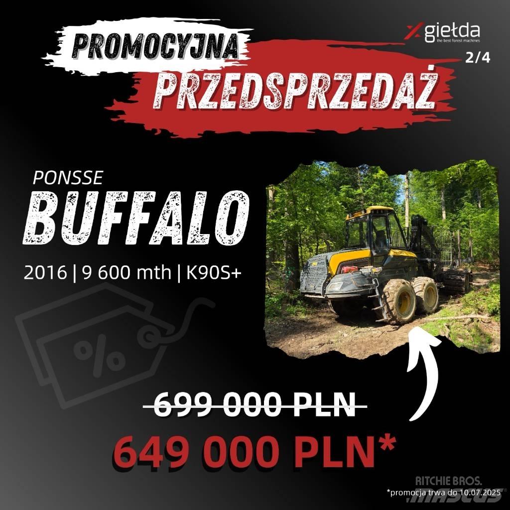 Ponsse Buffalo Udkørselsmaskiner
