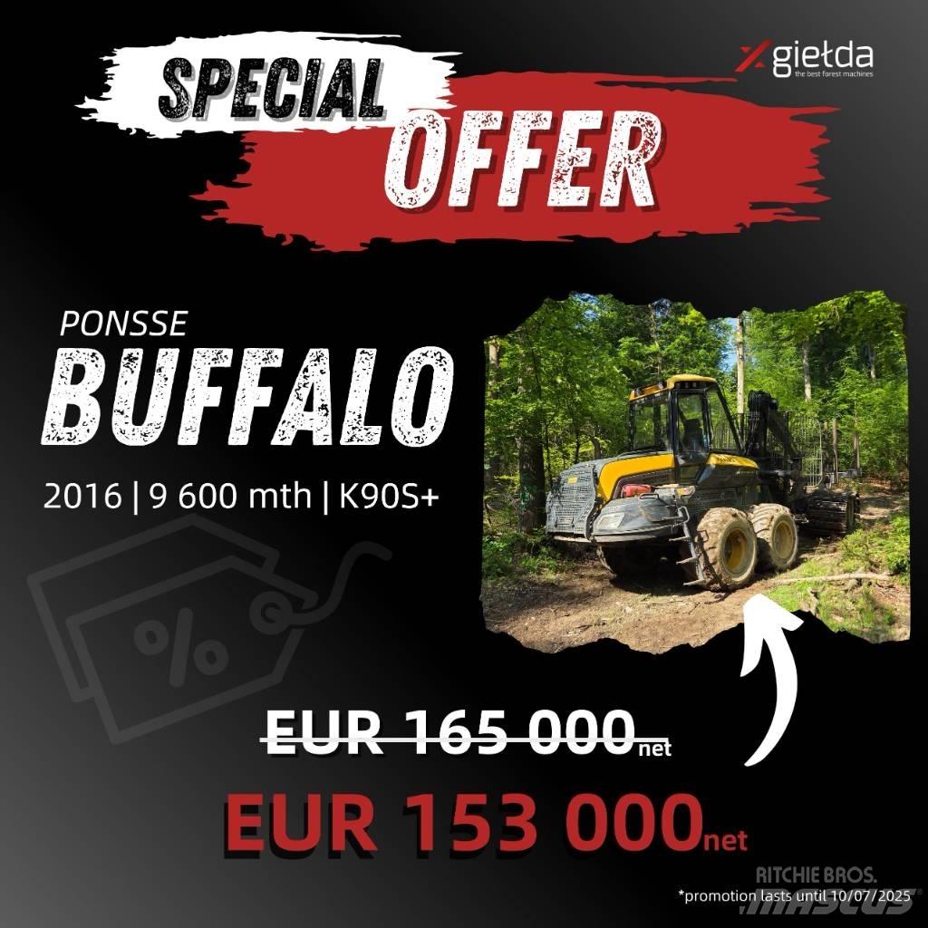 Ponsse Buffalo Udkørselsmaskiner