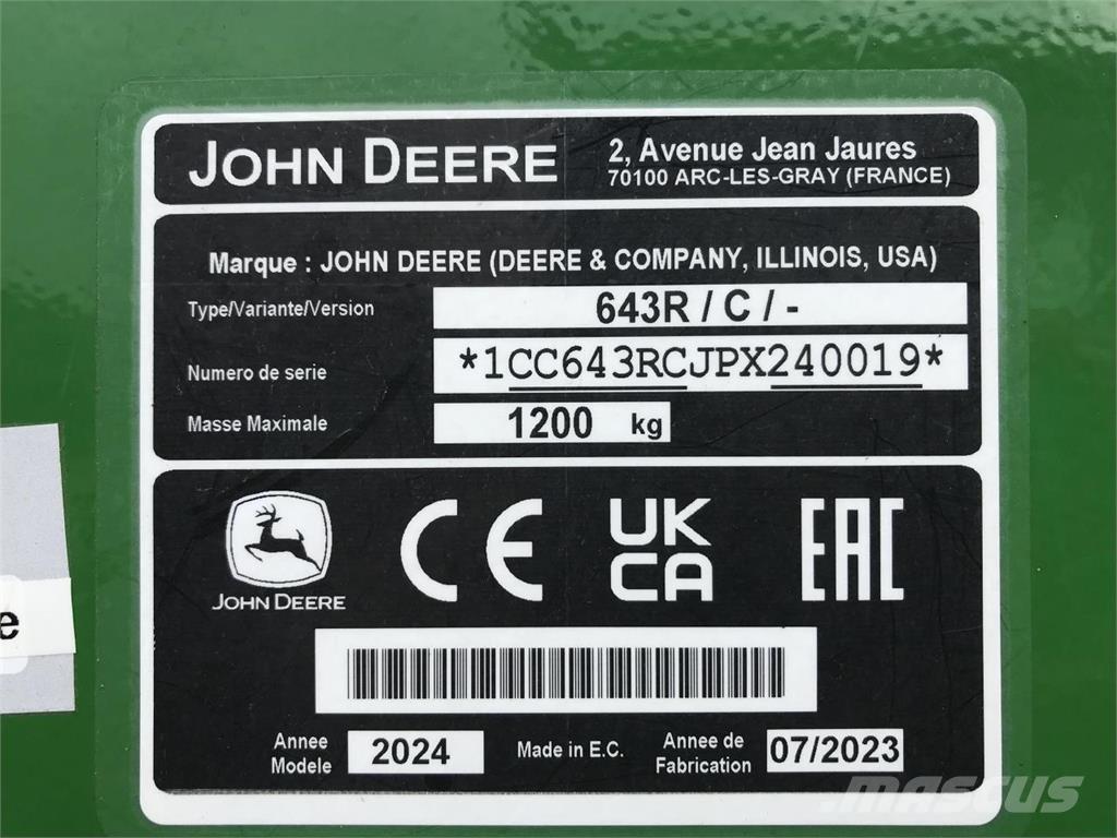 John Deere 6R 110 Traktorer