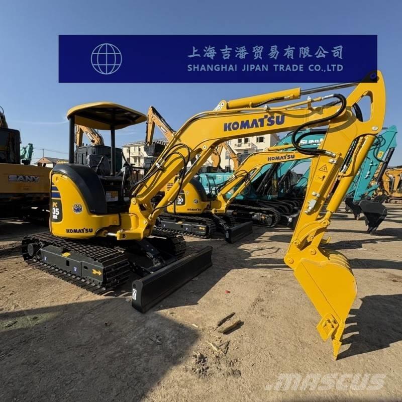 Komatsu PC 35 MR Minigravemaskiner