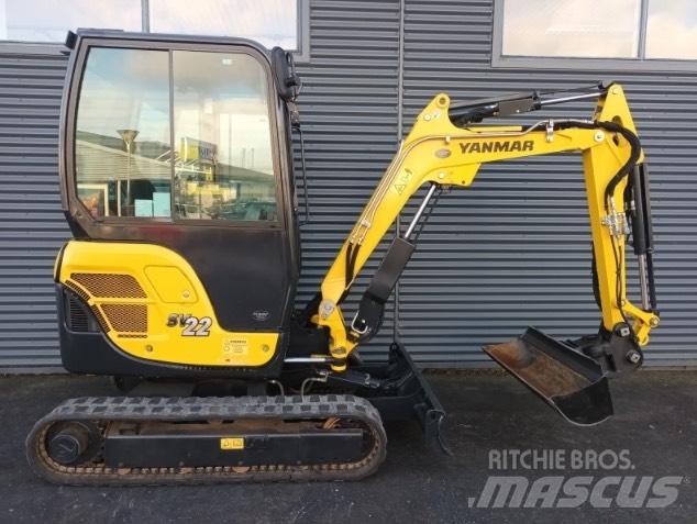 Yanmar sv22 Minigravemaskiner
