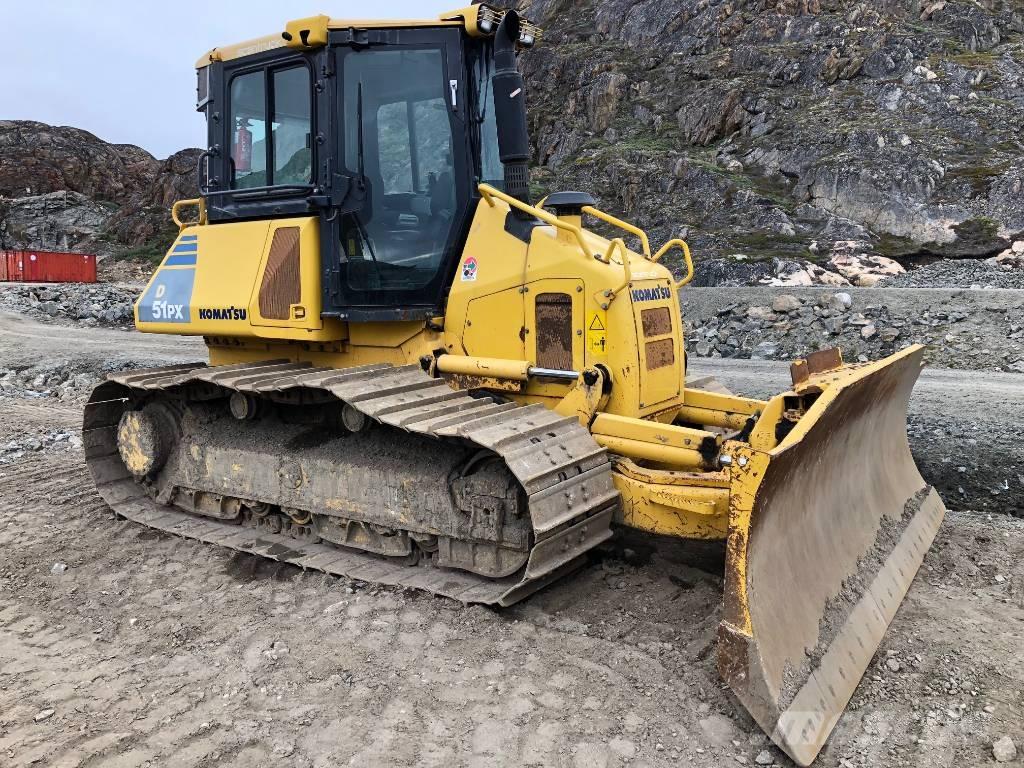 Komatsu D 51 PX-22 Bulldozer på larvebånd