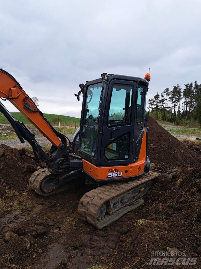 Hitachi ZX55US-6 CLR Minigravemaskiner