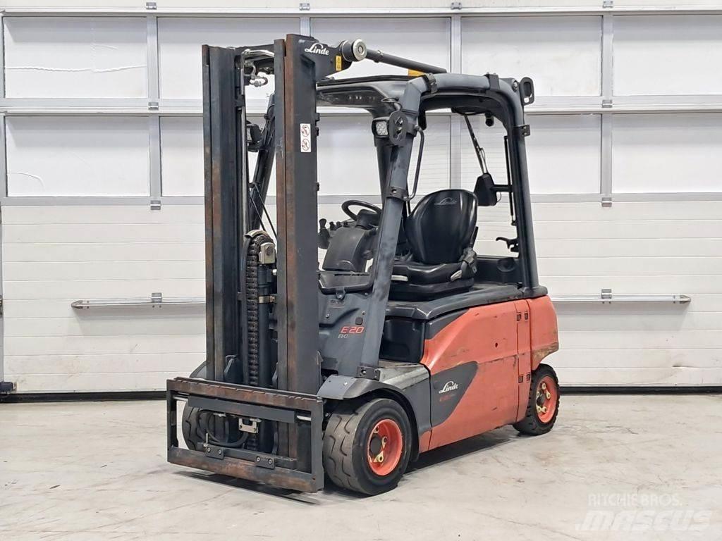 Linde E20PL-02 El gaffeltrucks