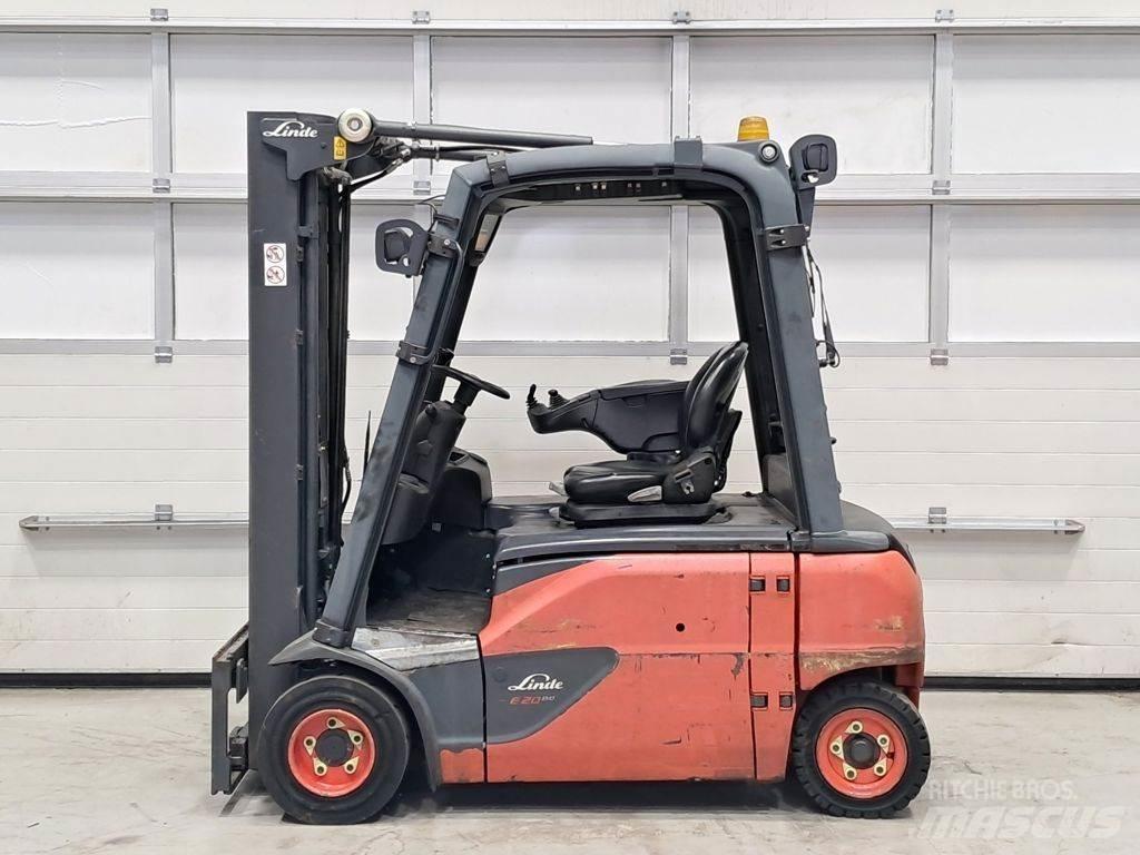 Linde E20PL-02 El gaffeltrucks