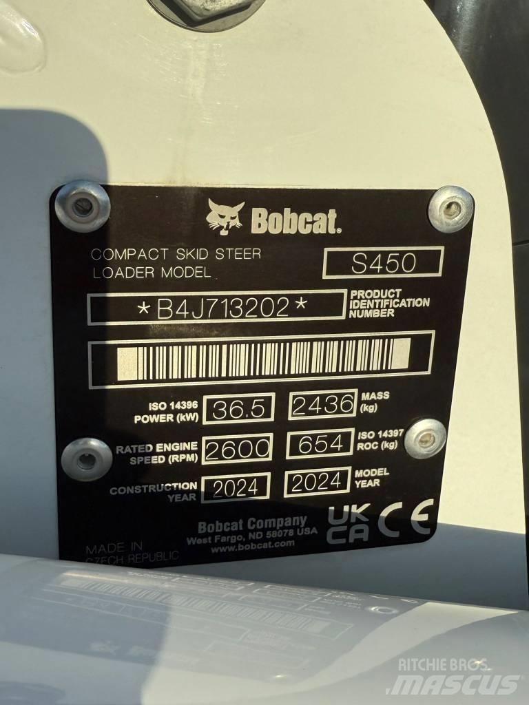 Bobcat S 450 Minilæsser - skridstyret