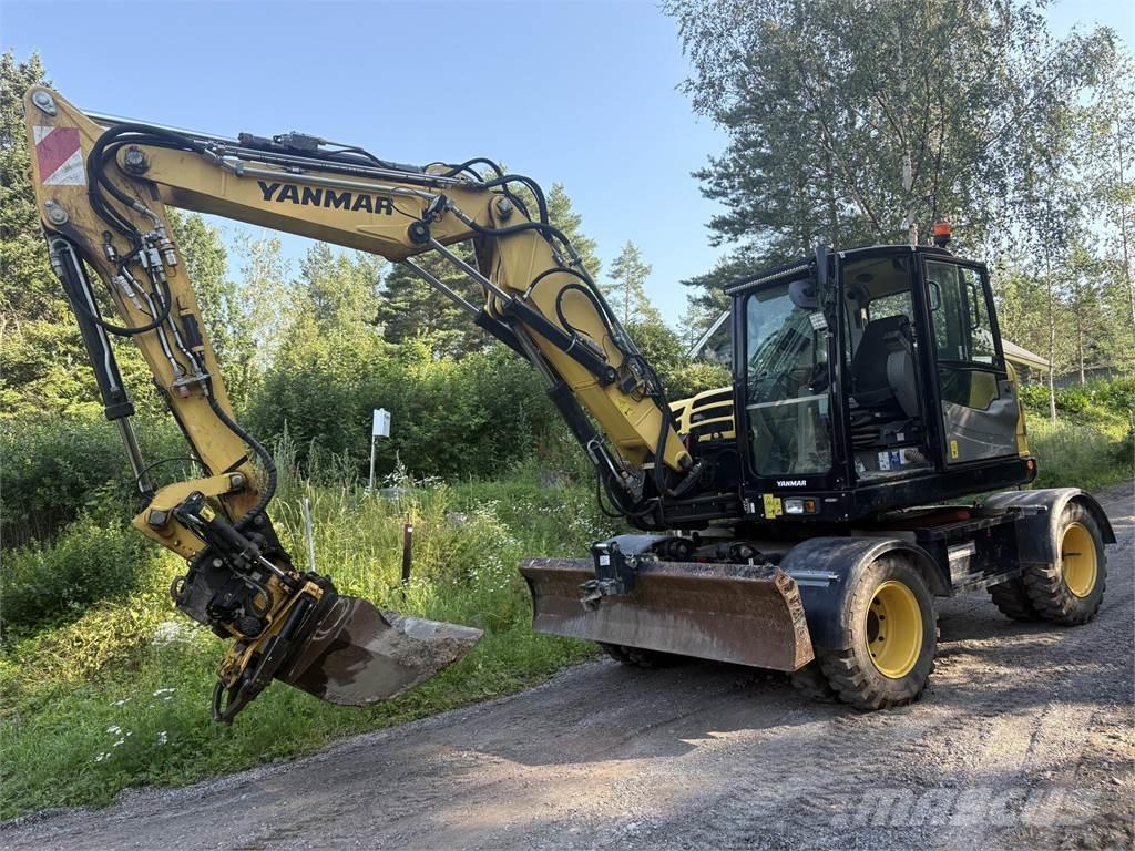 Yanmar B110W Gravemaskiner på hjul