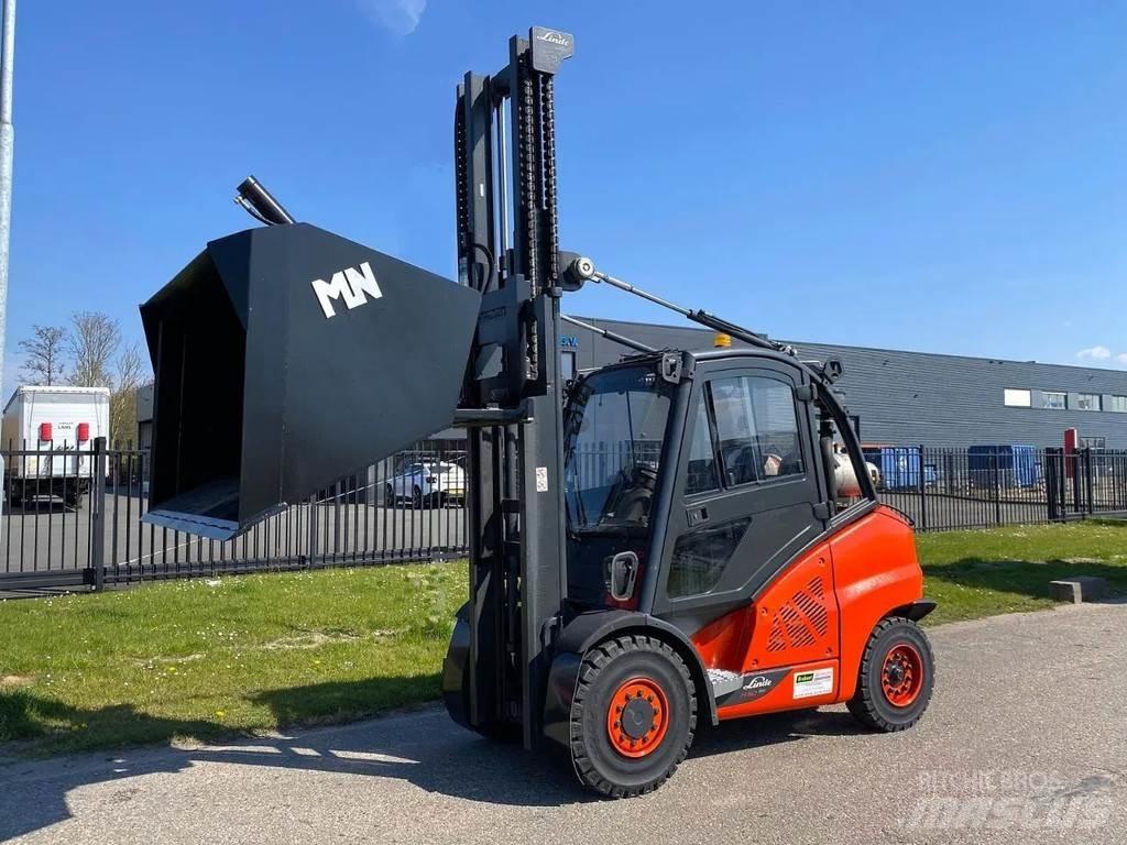 Linde H50T-02 LPG gaffeltrucks