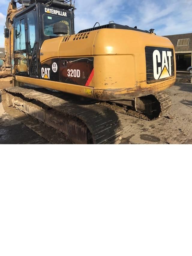 CAT 320DL Gravemaskiner på larvebånd