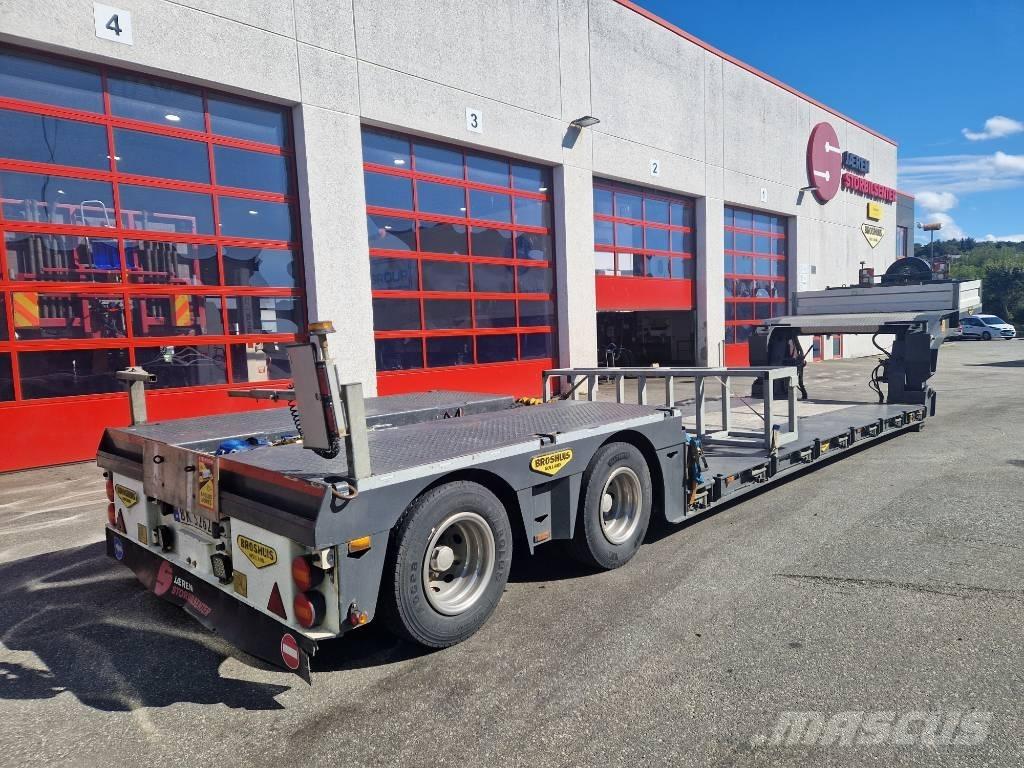 Broshuis SL Low-bed Semi-trailer blokvogn