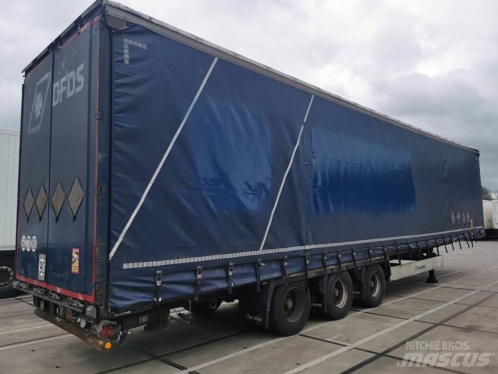 Krone SD Semi-trailer med Gardinsider