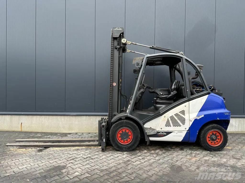 Linde H50/600T LPG gaffeltrucks