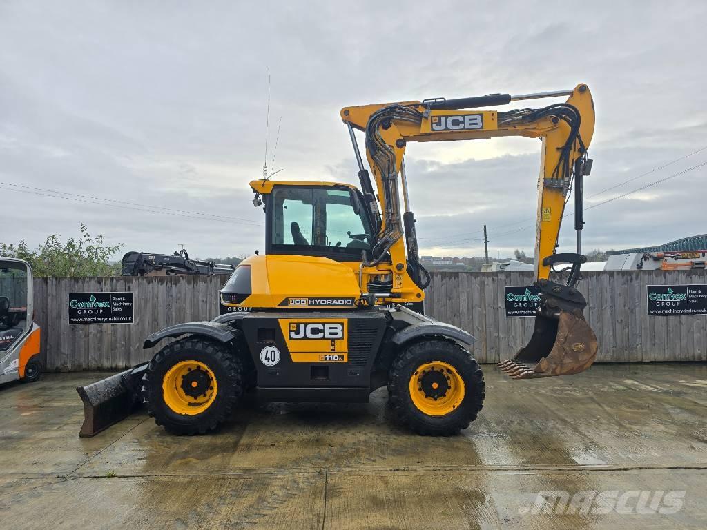 JCB Hydradig HD110 W Gravemaskiner på hjul