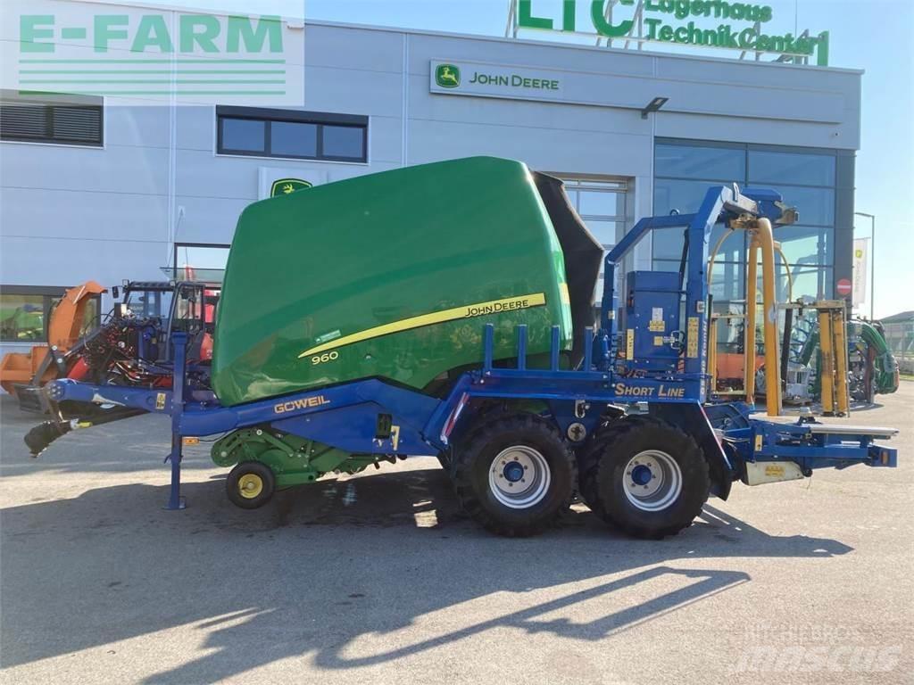 John Deere 960 Pressere til firkantede baller