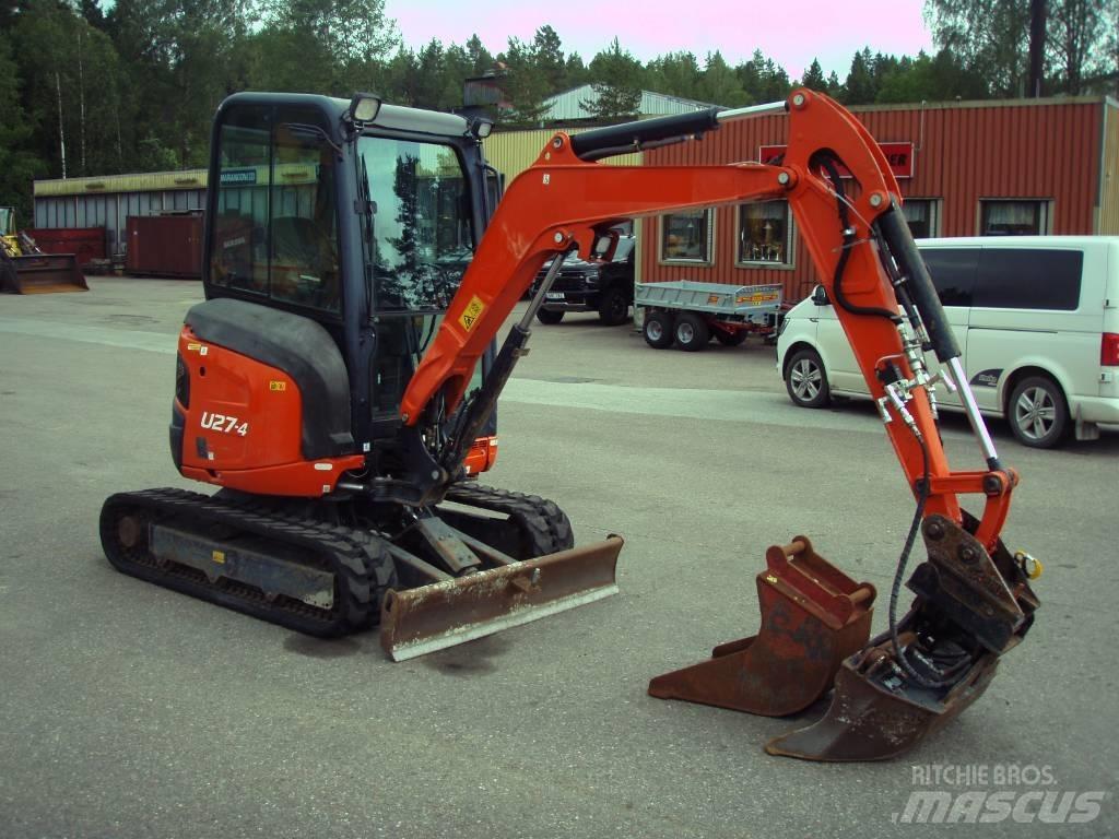 Kubota U 27-4 Minigravemaskiner