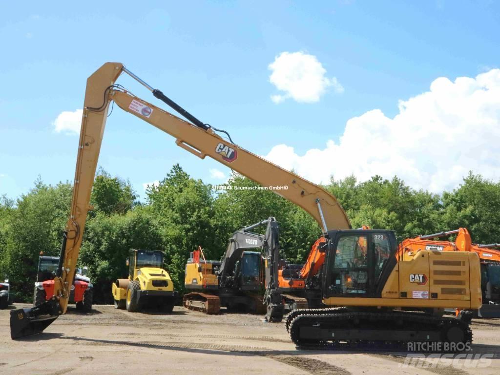 CAT 323 LR Gravemaskiner med lang gravebom