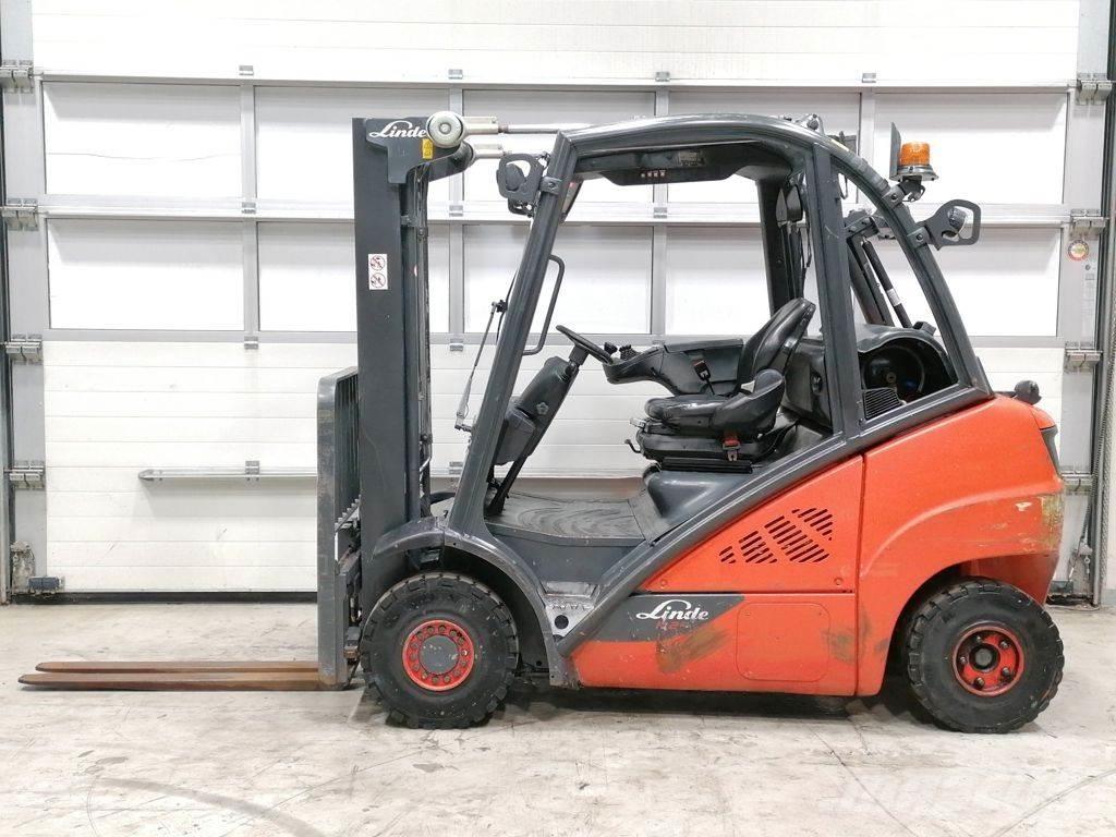 Linde H25T-01 LPG gaffeltrucks