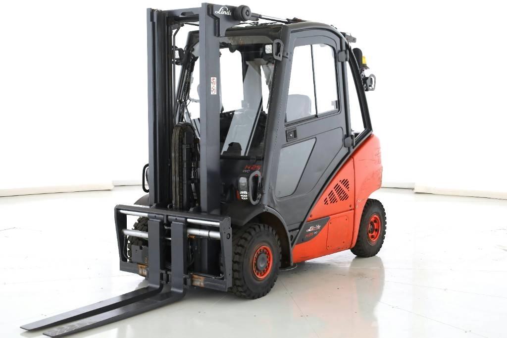 Linde H-25-D-02 Diesel gaffeltrucks
