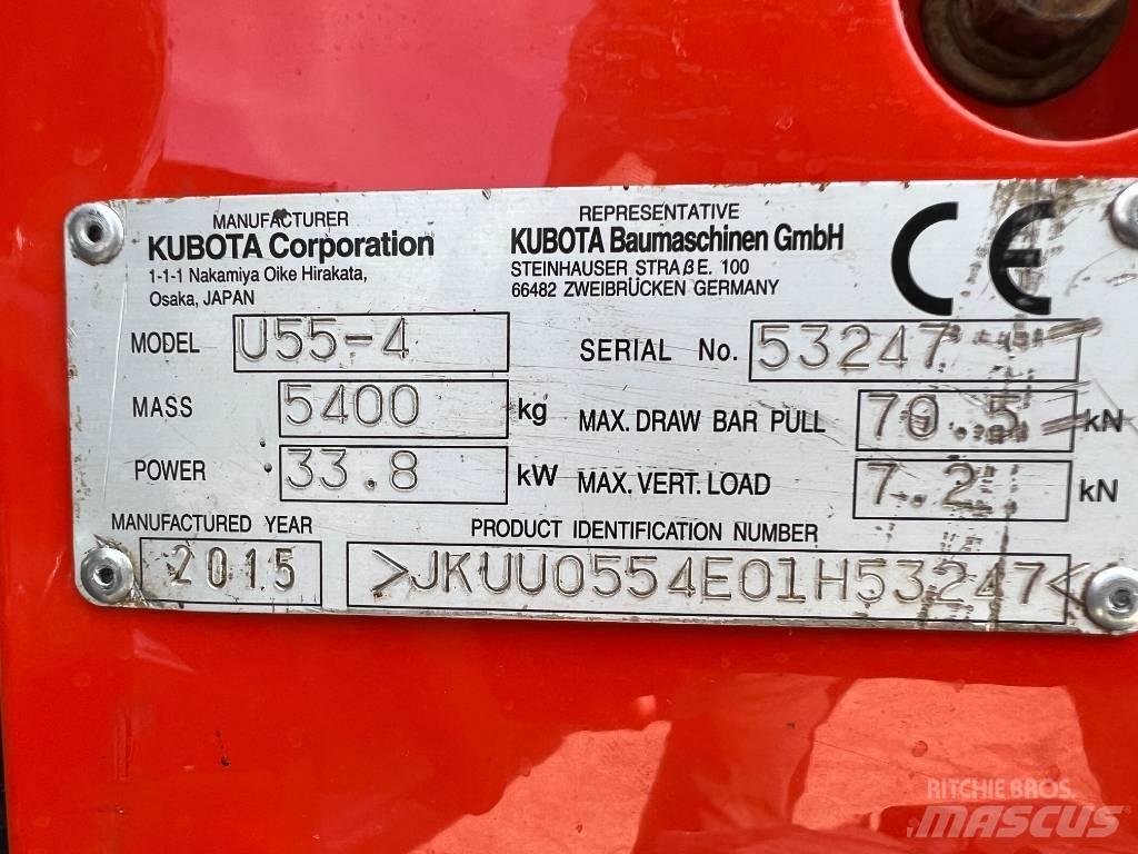 Kubota U 55-4 Minigravemaskiner
