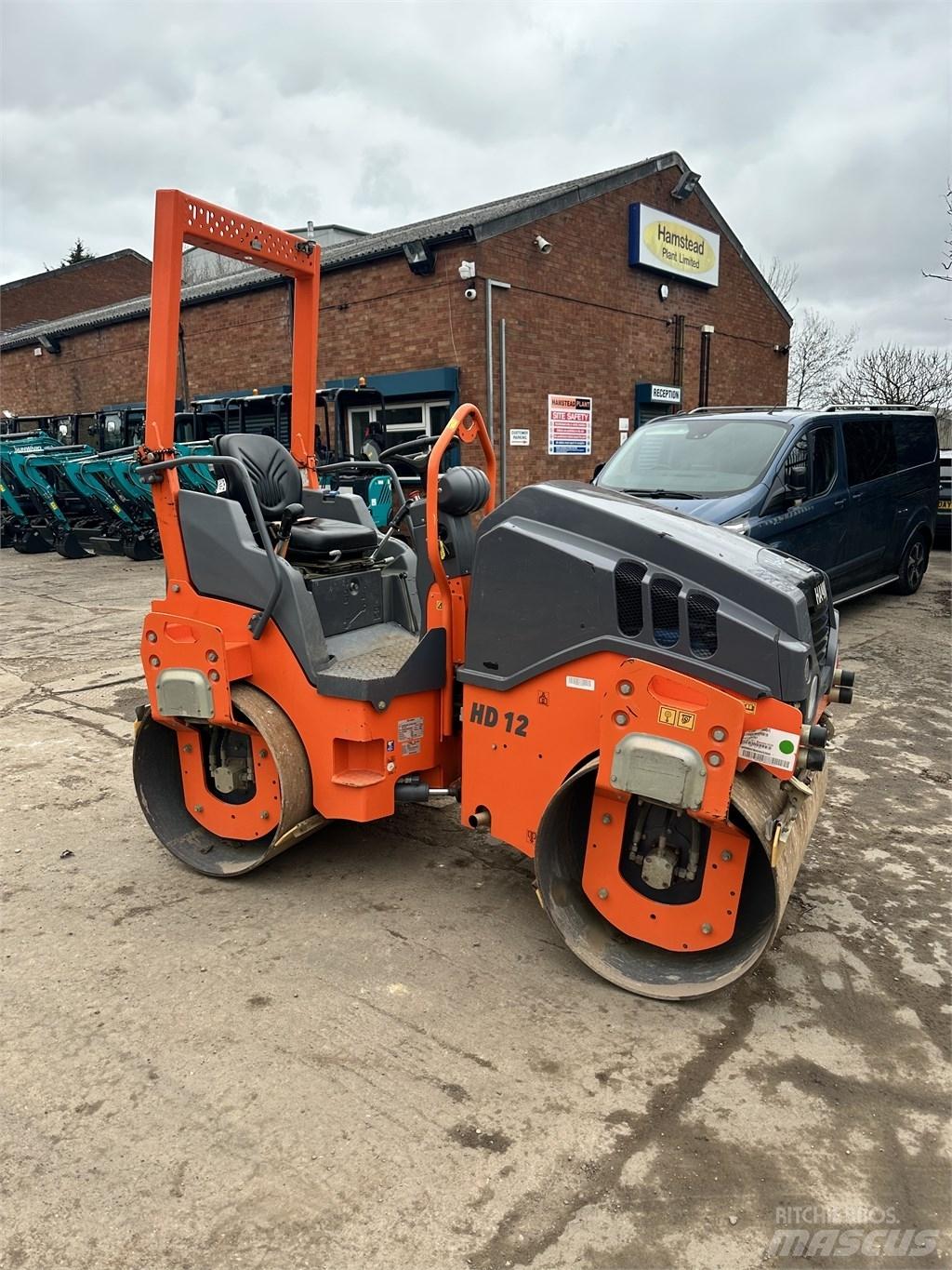 Hamm HD 12 Tvilling tromle