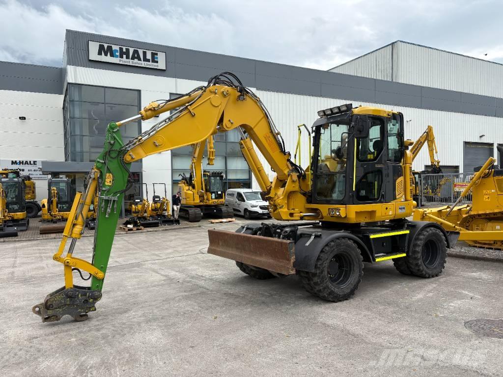 Komatsu PW118-11 Gravemaskiner på hjul
