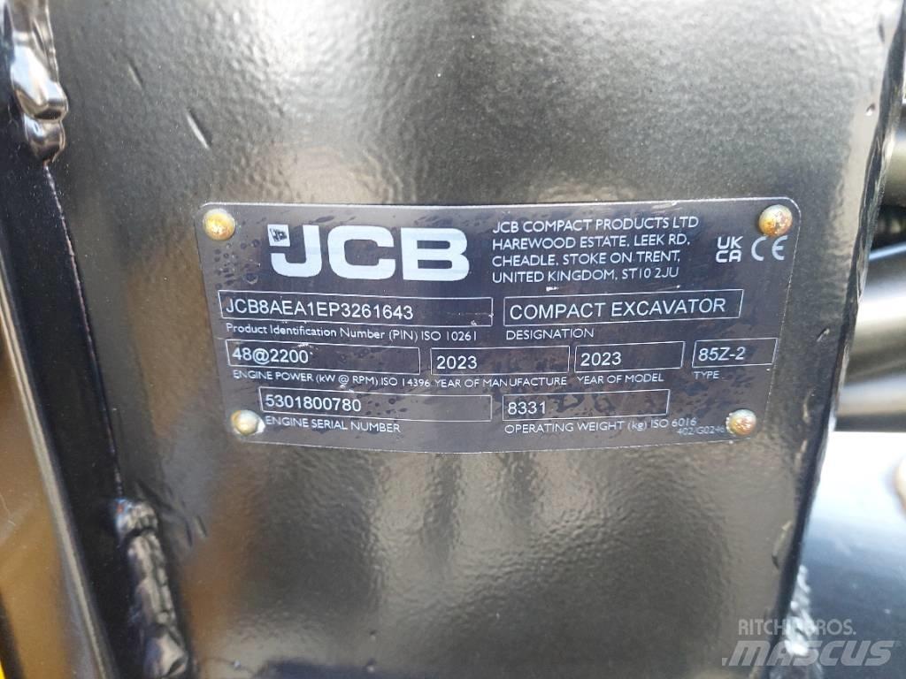 JCB 85 Z-2 Midi-gravemaskiner 7t - 12t