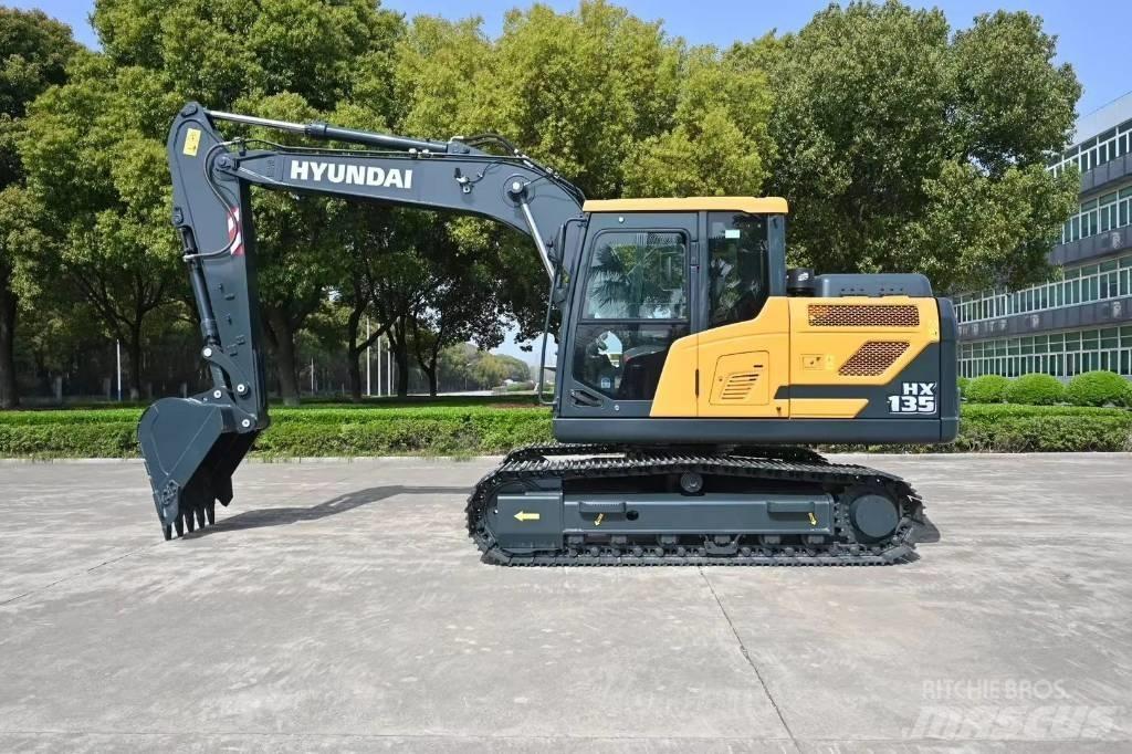 Hyundai HX135 Gravemaskiner på larvebånd