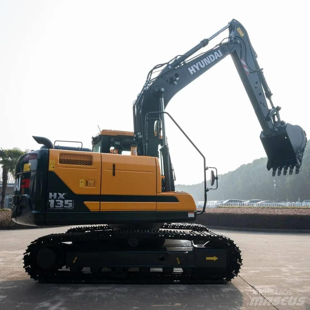 Hyundai HX135 Gravemaskiner på larvebånd