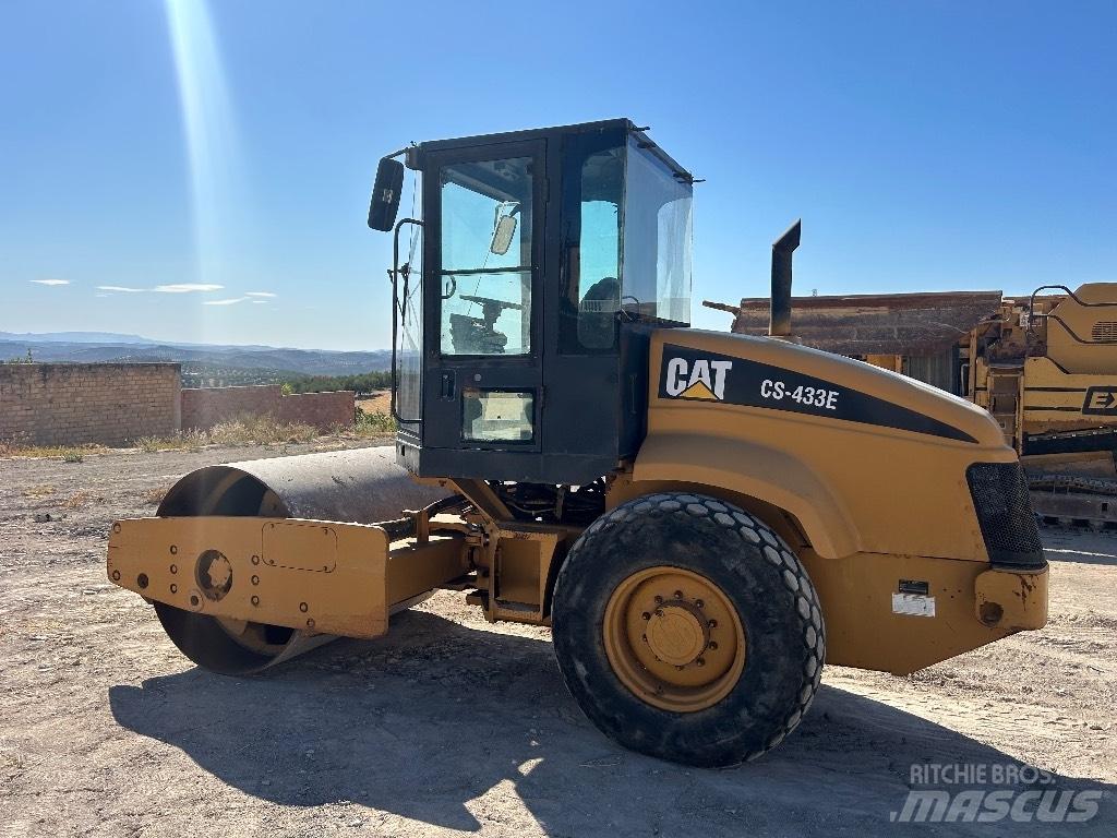 CAT CS 433 E Tvilling tromle